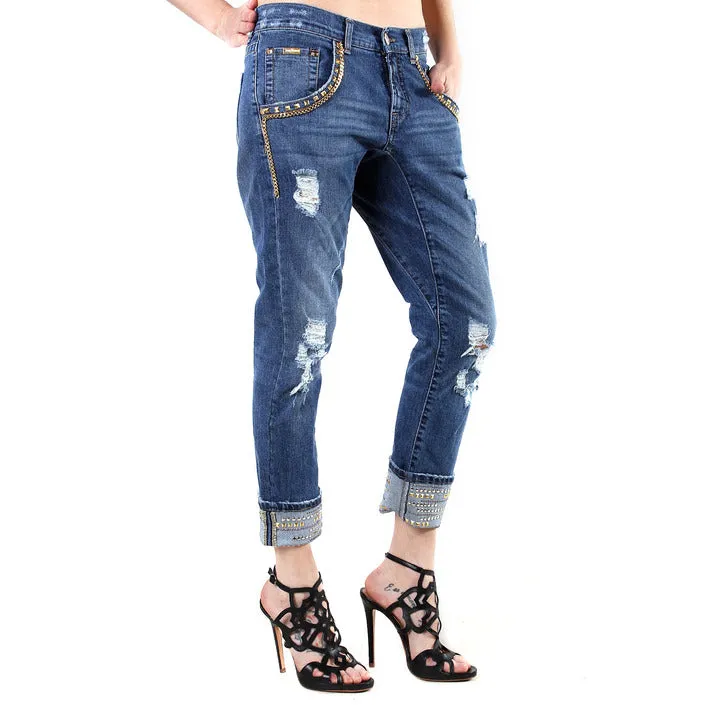 Sexy Woman Jeans Donna