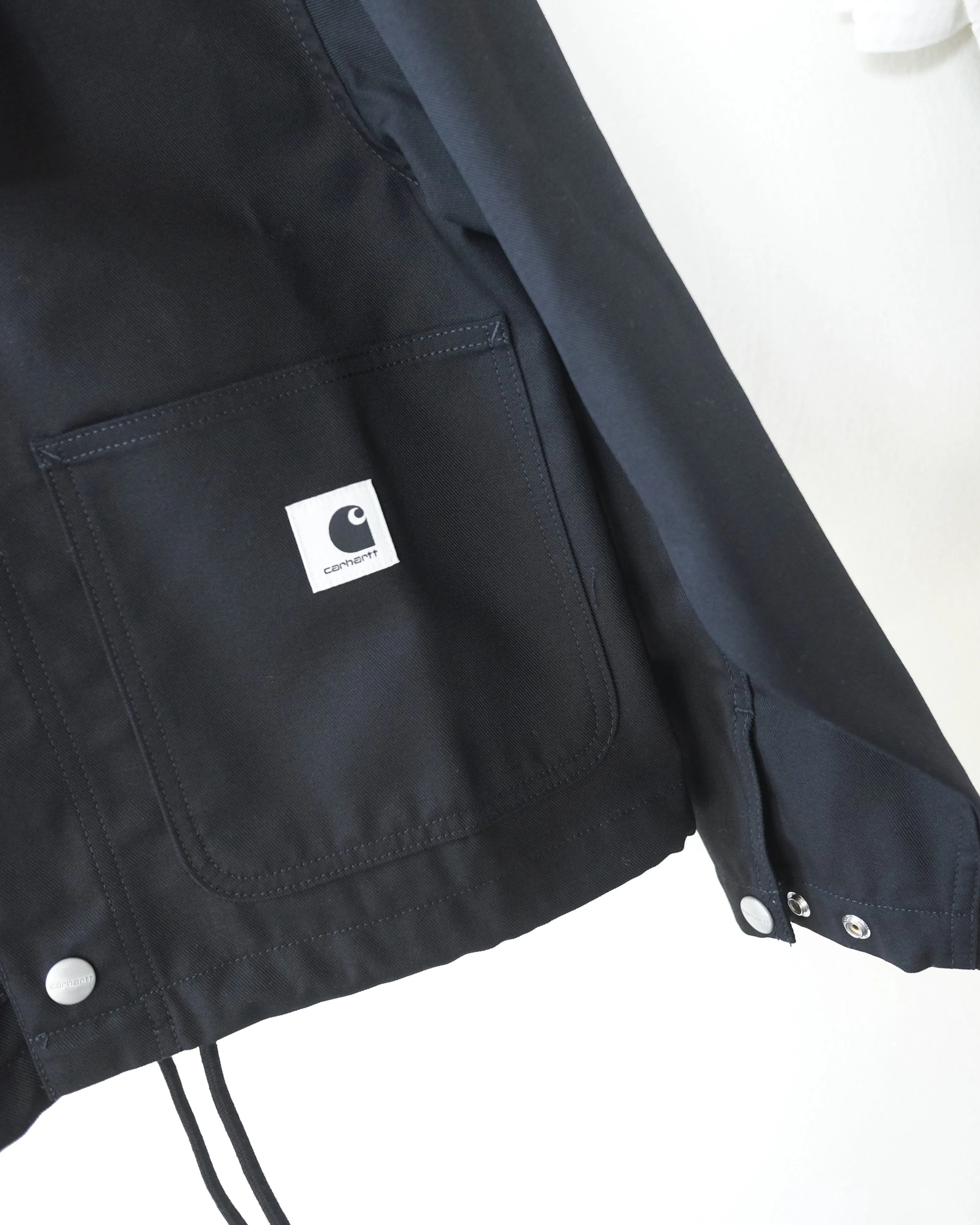 Simple Shirt Jacket, Black