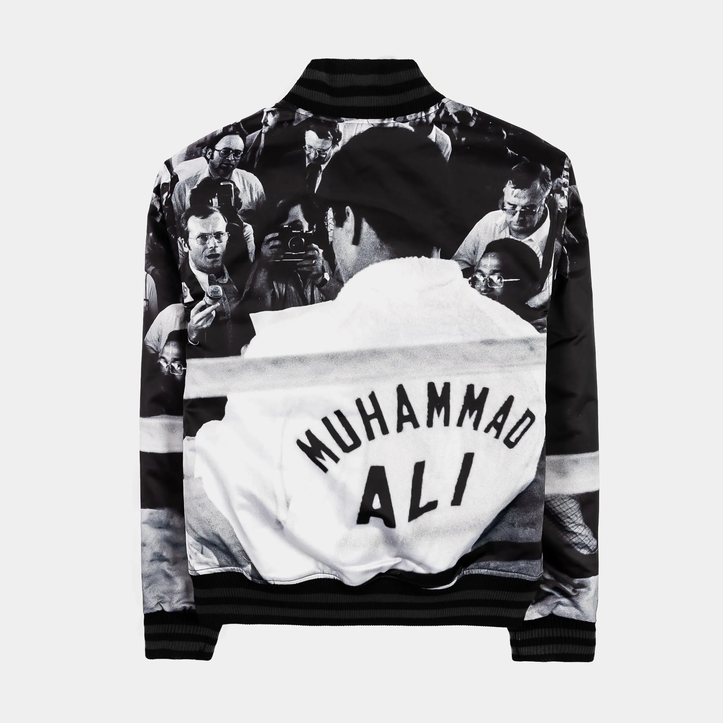 SP x Muhammad Ali The Greatest Varsity Mens Jacket (Black/White)