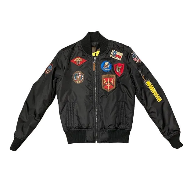 Top Gun bomber jacket for women Hollywood 51678 52387 199 black