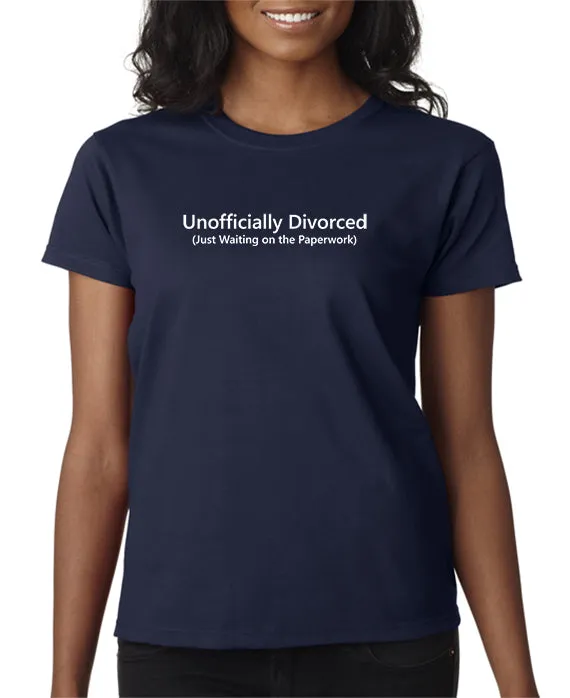 Unofficially Divorced T-shirt