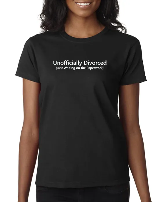 Unofficially Divorced T-shirt