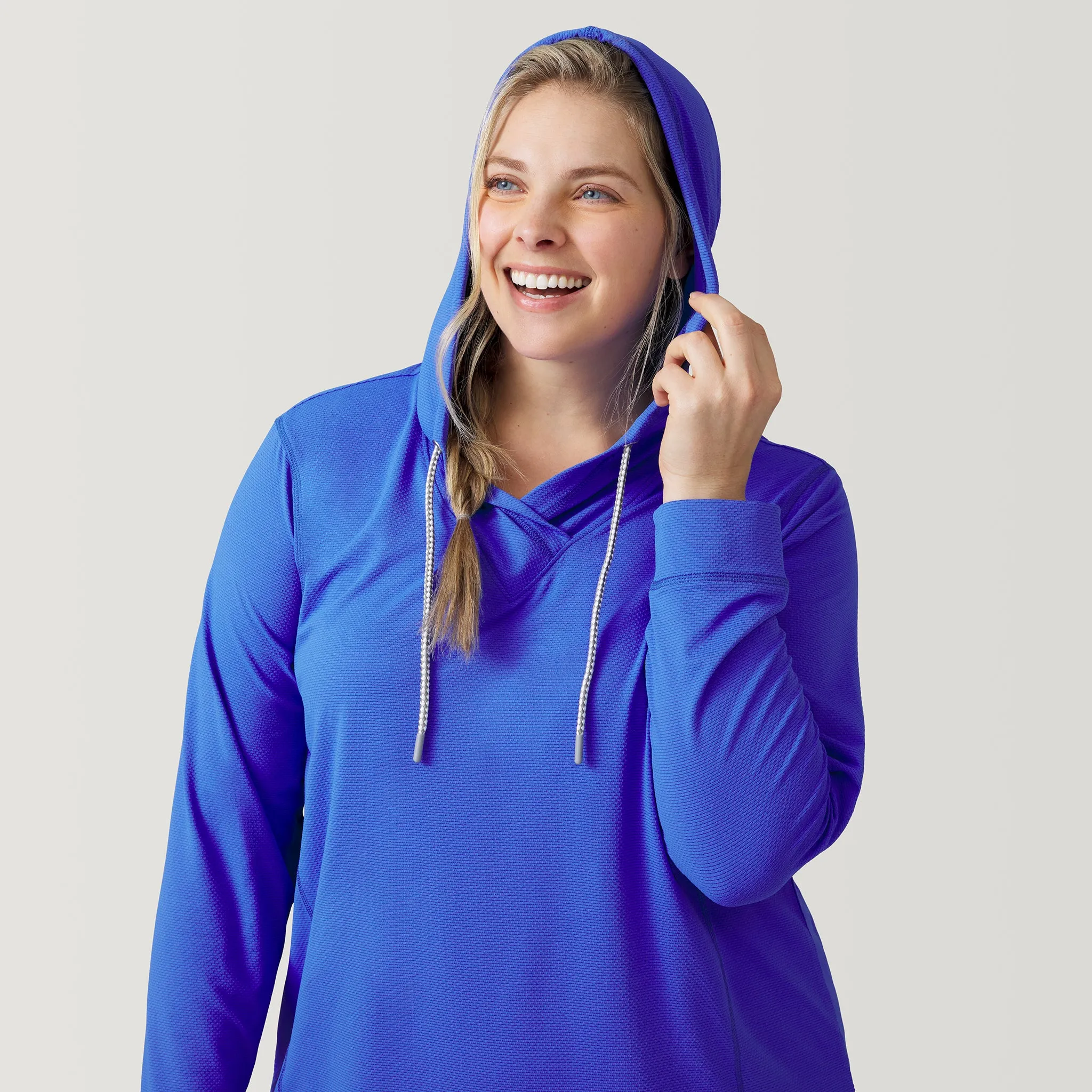 Women's Plus Size SunFree UPF Hoodie