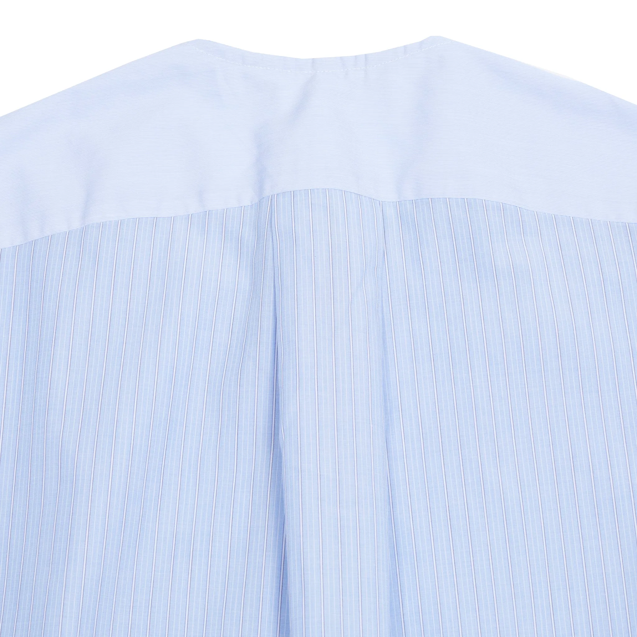 Wright   Doyle Hand Tie Shirt in Fine & Needle Stripe