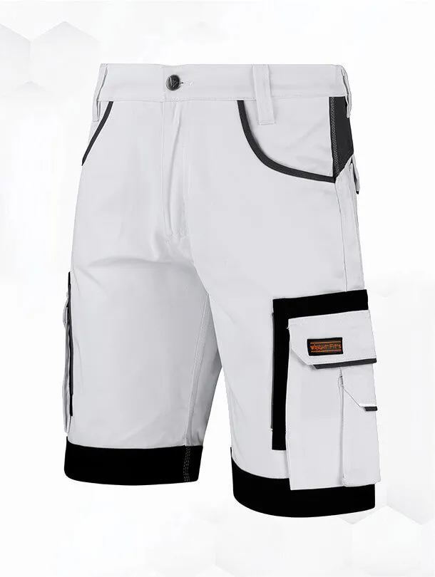 WrightFits Olympian White Painters Work Shorts