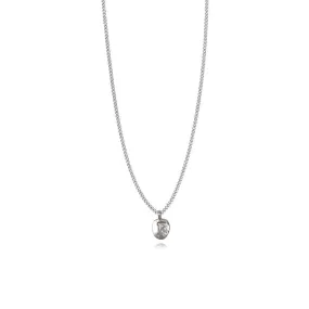 Zoe F Silver Necklace